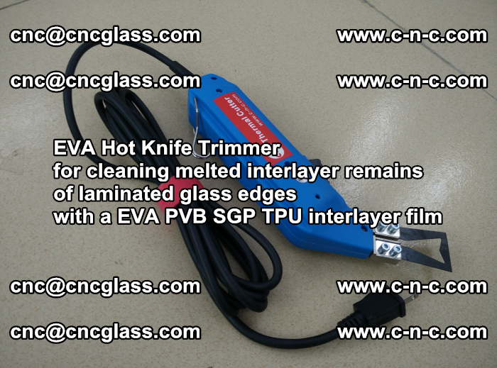 EVA Hot Knife Trimmer for cleaning interlayer remains of solar panel modules (7)